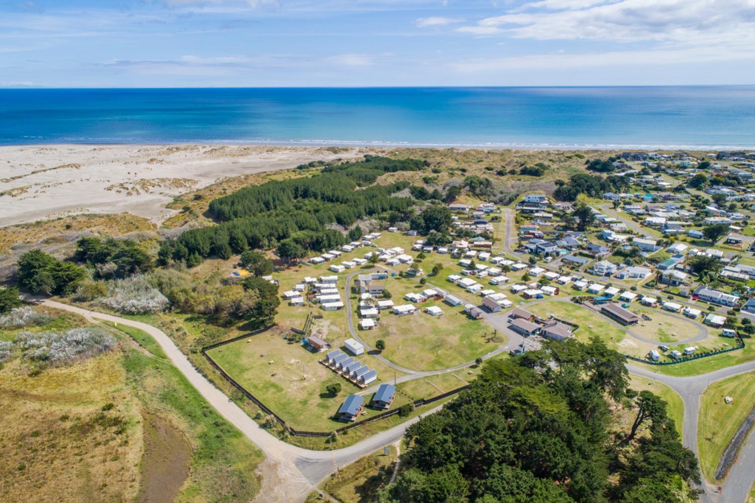 Foxton Beach Holiday Park المظهر الخارجي الصورة