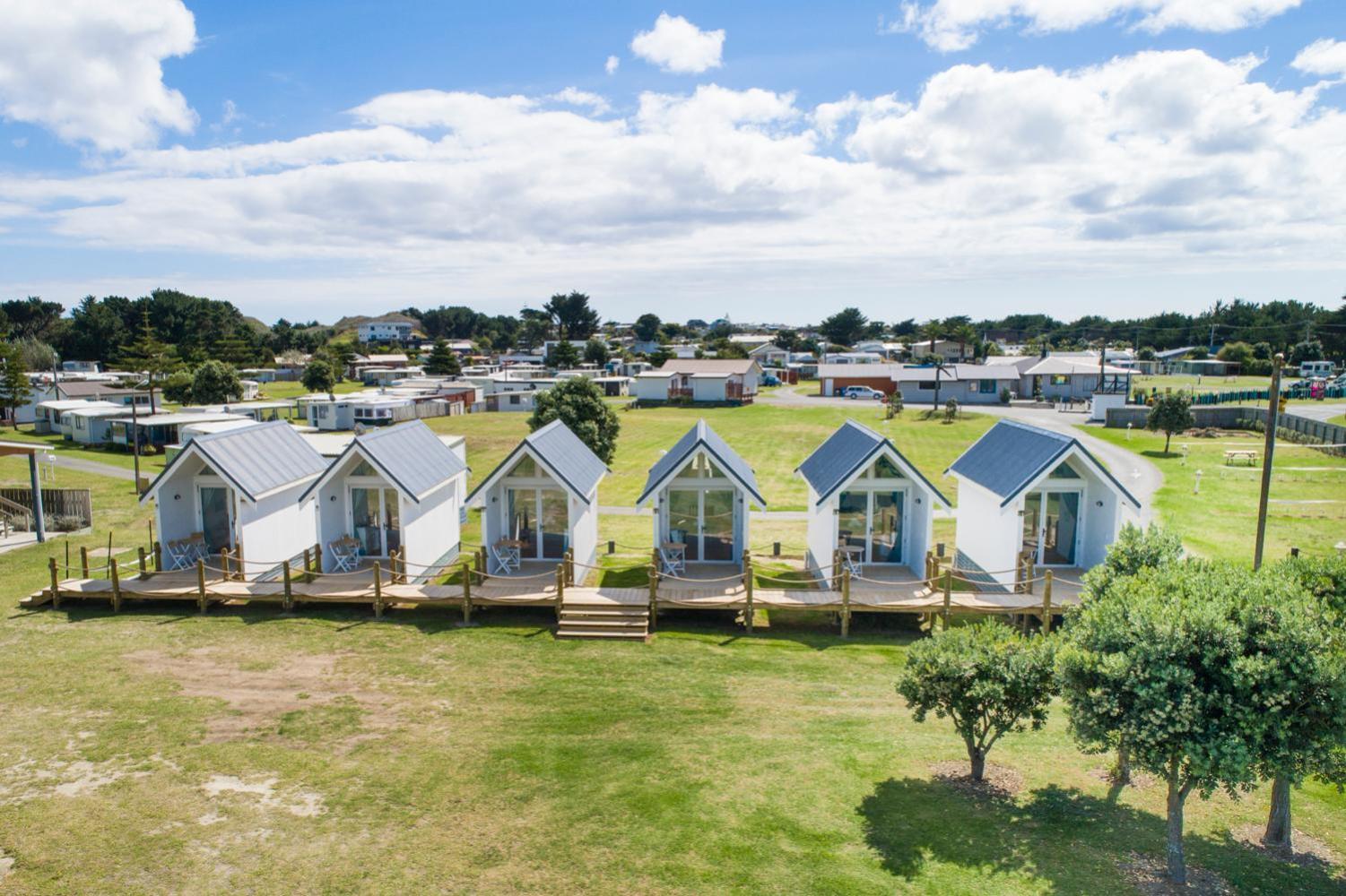 Foxton Beach Holiday Park المظهر الخارجي الصورة